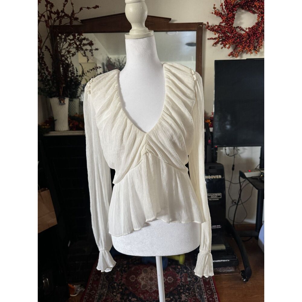 Free People Daia Top Ivory Size S